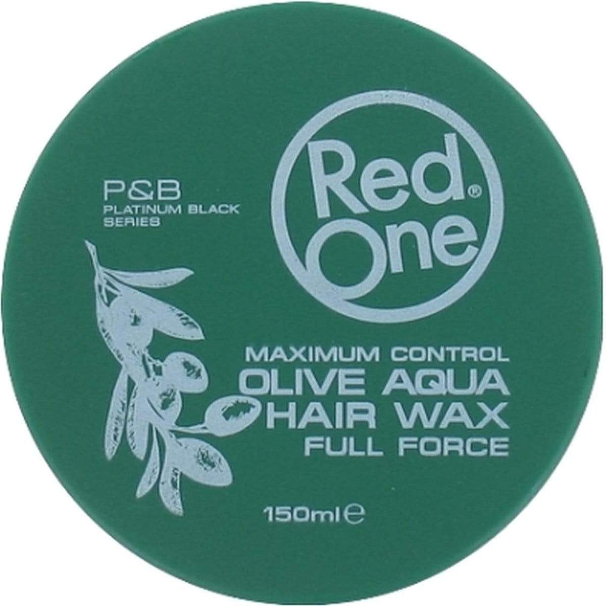 Red One Waxing - Comprend 5 - pots - - Aqua Hair Cire (MAT) 150ML