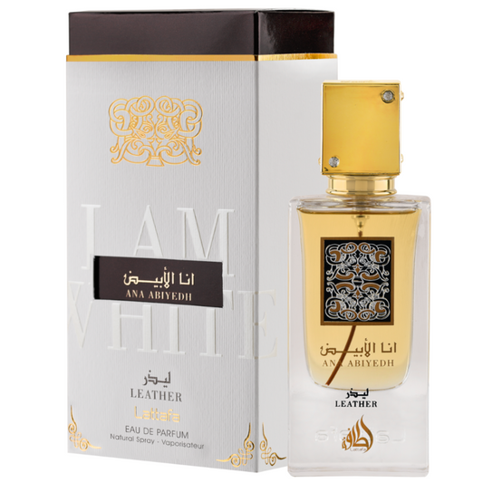 Lattafa - Ana Abiyedh Leather - Eau de Parfum Unisexe - 60ml - Lattafa - Ethni Beauty Market