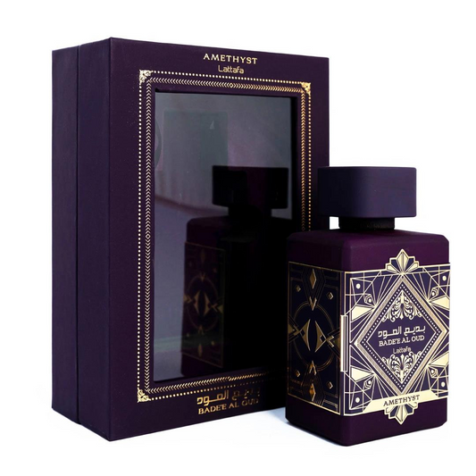 Lattafa -  Bader Al Oud Amethyst Parfum homme - 100ml - Lattafa - Ethni Beauty Market