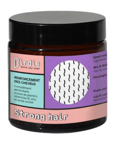 Birdie - Strong Hair - Compléments Alimentaires "Renforcement des cheveux" - 150g (Collection anti-gaspi) - Birdie - Ethni Beauty Market