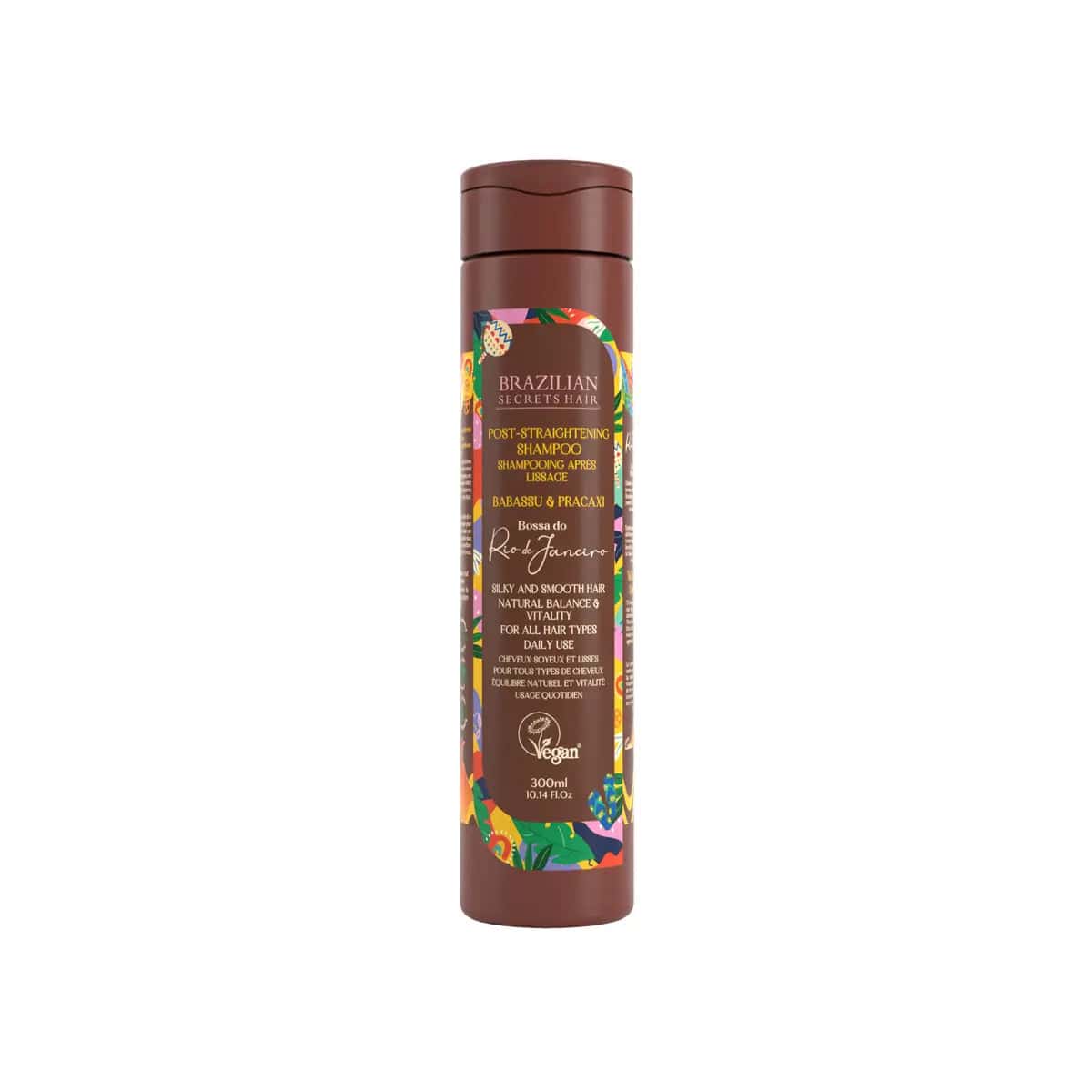 Brazilian Secrets Hair -  Bossa do Rio de Janeiro - Shampoing nourrissant après-lissage - 300ml - Brazilian Secrets Hair - Ethni Beauty Market