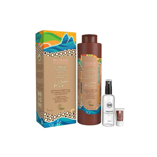 Brazilian Secrets Hair - Lissage express intense Aguas do Rio - 1000ml - Brazilian Secrets Hair - Ethni Beauty Market