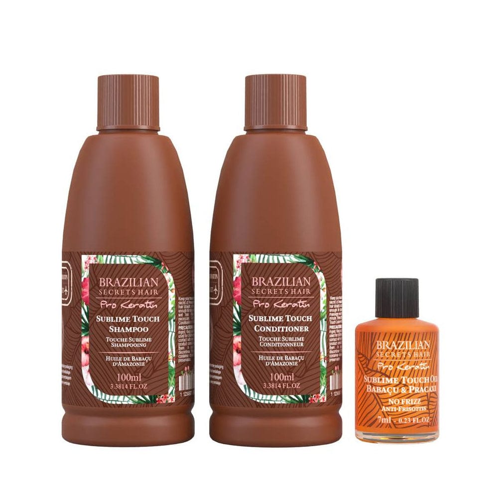 Brazilian Secrets Hair - Kit de voyage Pro Keratin Sublime Touch - 207 ml - Brazilian Secrets Hair - Ethni Beauty Market