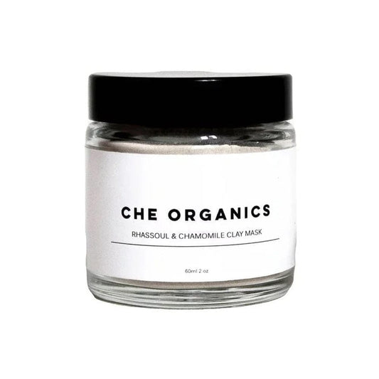 Che organics - Masque exfoliant à l'argile verte "rhassoul & camomille" - 60ml - Che organics - Ethni Beauty Market