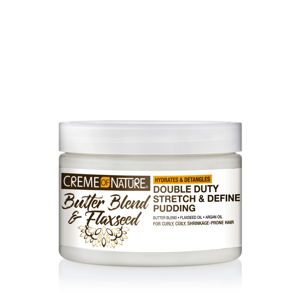 Creme of Nature - Mélange de beurre et pudding aux graines de lin 340 ml - Creme of Nature - Ethni Beauty Market