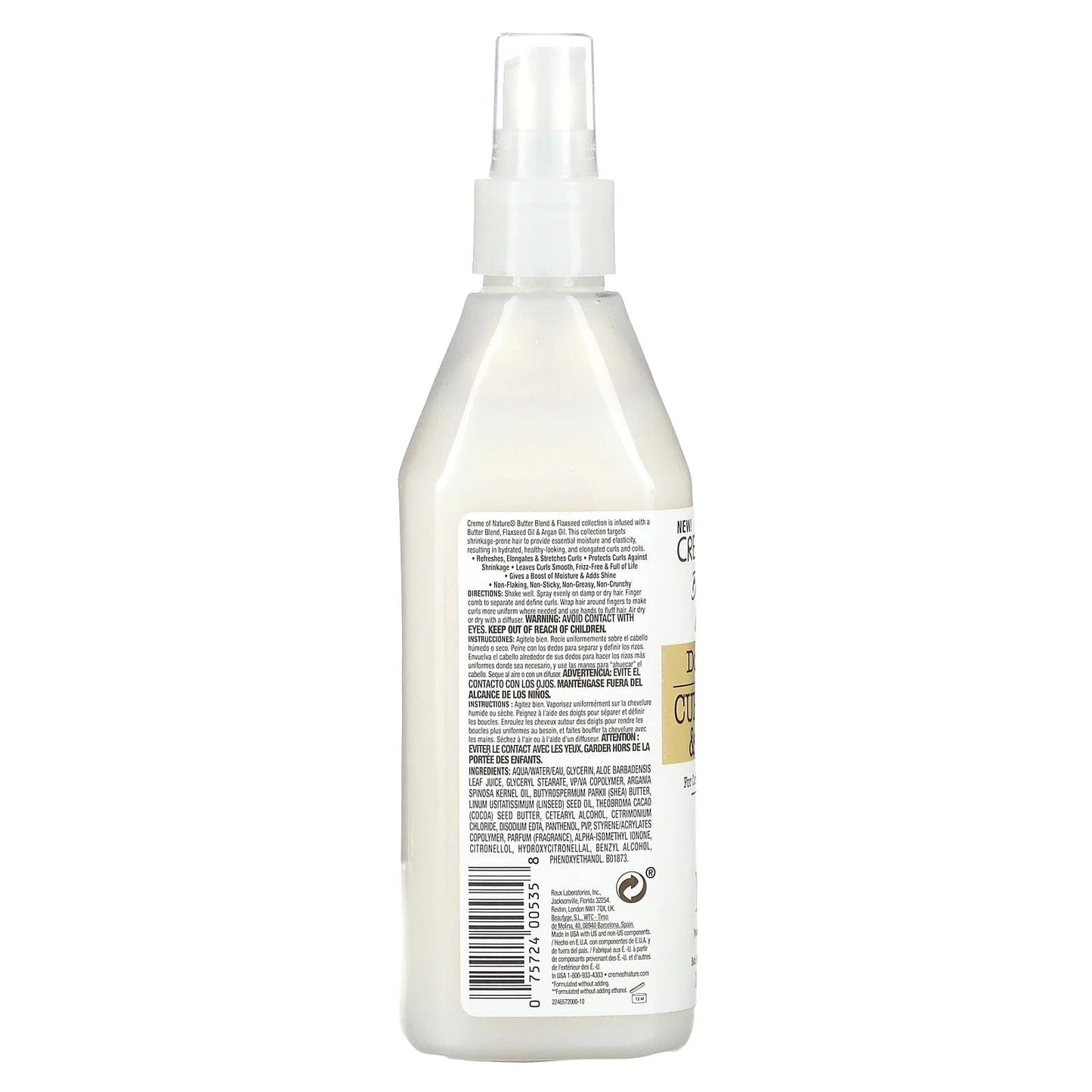 Creme of Nature Beurre et graines de lin pour définir et booster les boucles 335 ml - Creme of Nature - Ethni Beauty Market