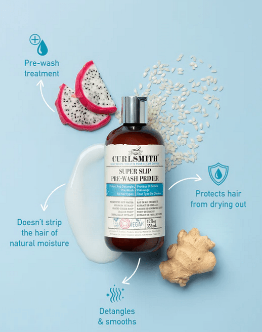 CURLSMITH - Scalp Recipe - Pré-shampoing "super Slip Pre-Biotic Primer" - 350ml - Curlsmith - Ethni Beauty Market