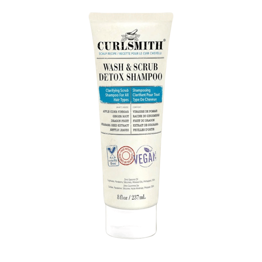 CURLSMITH - Shampoing exfoliant "Wash & Srub" - 237ml - Curlsmith - Ethni Beauty Market