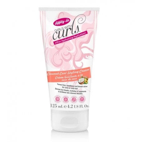 Dippity Do Girls - Whith Curls Coconut - Crème Coiffante Pour Boucles  "Curls Styling Cream" - 125 ml - Dippity - Ethni Beauty Market