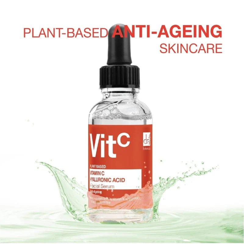 Dr Botanicals Sérum visage à base de plantes à la vitamine C et à l'acide hyaluronique Vit C 30ml - Dr Botanicals - Ethni Beauty Market