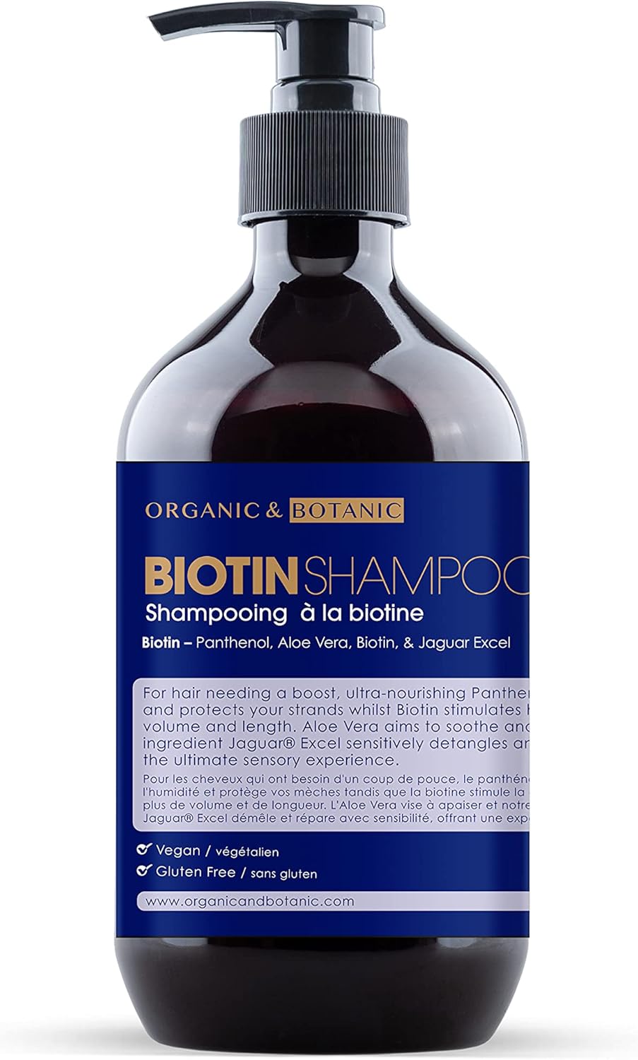 Dr Botanical Shampoing Bio & Botanique Biotine 500 ml - Dr Botanicals - Ethni Beauty Market