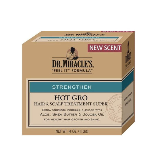 Dr Miracle's - Soin Traitant "Hot Gro" Croissance & Brillance 113g - Dr Miracle's - Ethni Beauty Market