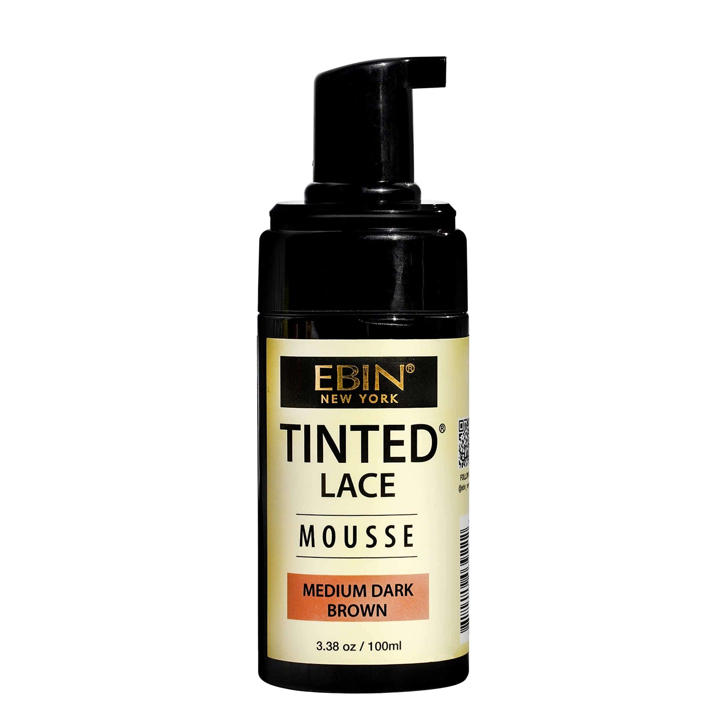 Ebin - Mousse Colorante Pour Perruque - Teinte marron foncé moyen - 100ml - Ebin - Ethni Beauty Market