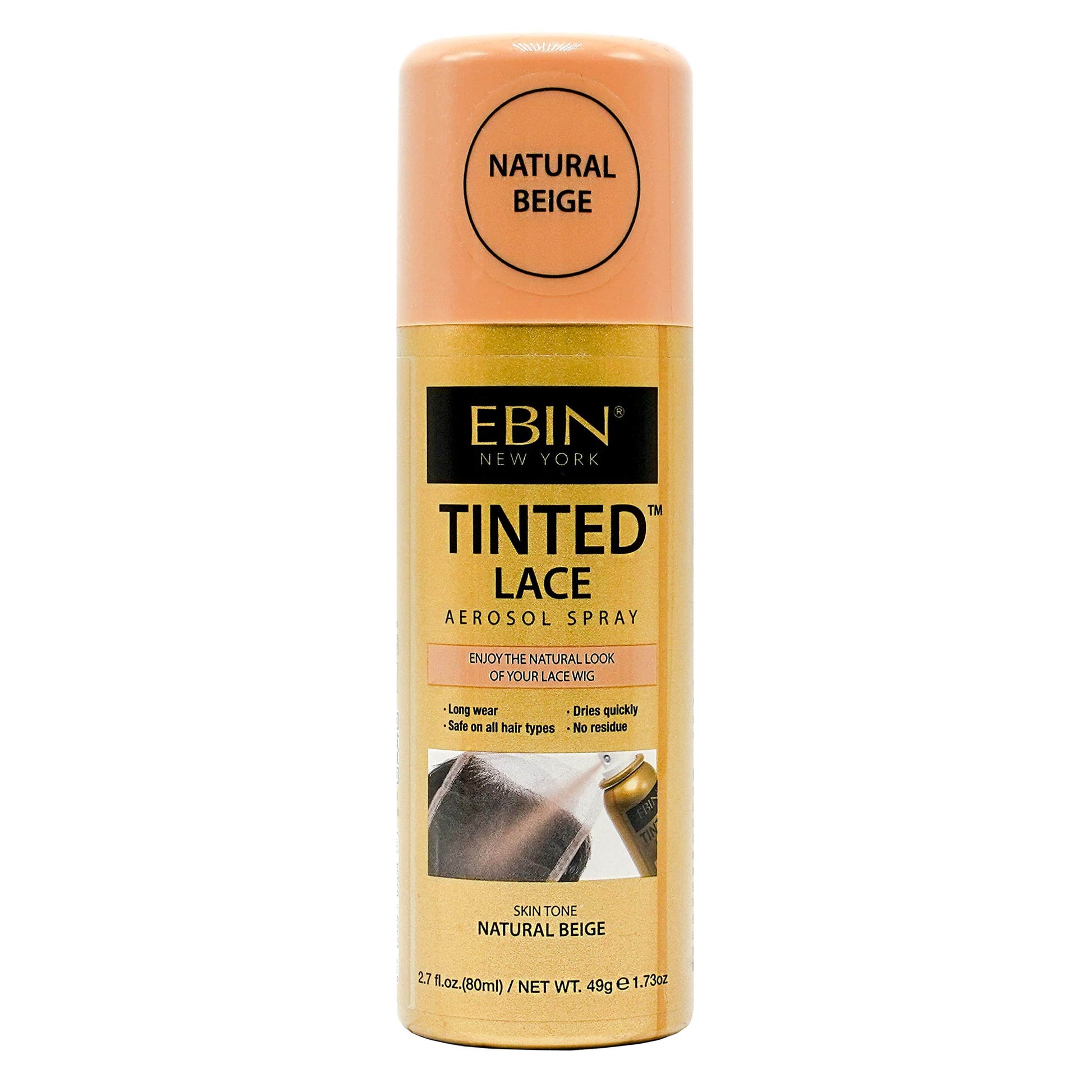 Ebin - Spray Colorant Pour Perruque "Beige naturel" - 80ml - Ebin - Ethni Beauty Market