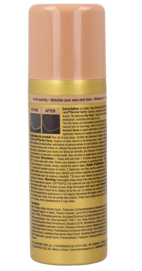 Ebin - Spray Colorant Pour Perruque - Teinte Marron Moyen - 80ml - Ebin - Ethni Beauty Market