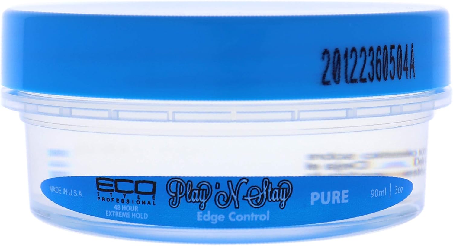 Eco Styler - Play N Stay Gel de contrôle des bords - Pure 90g - Eco Styler - Ethni Beauty Market