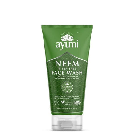 Ayumi - Nettoyant Visage Neem & Abre de Thé "Face Wash"  - 150ml - Ayumi - Ethni Beauty Market