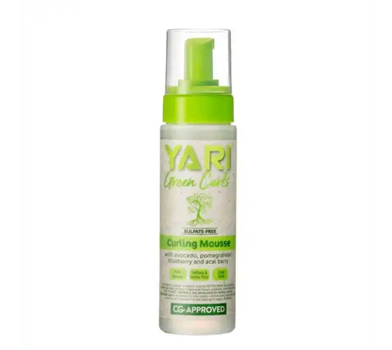 Yari - Mousse coiffante pour boucles « Green curls » sans sulfate - 220 ml - Yari - Ethni Beauty Market