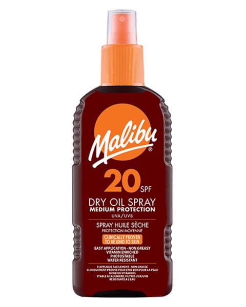 Malibu  - Huile Sèche En Spray "Dry Oil Spray With" SPF20 - 100 ml - Malibu - Ethni Beauty Market