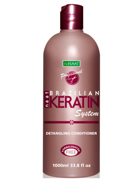 nuNAAT - Après-shampoing démêlant à la kératine brésilienne 1000 ml - nuNAAT - Ethni Beauty Market