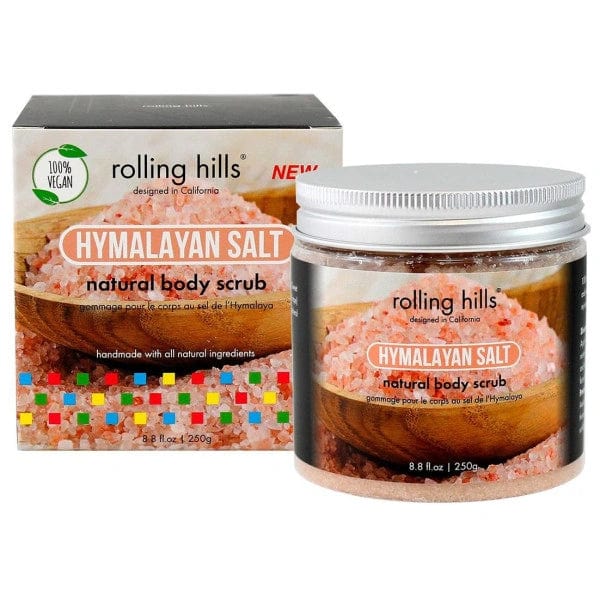 Rolling Hills - Gommage Naturel Pour Le Corps Au Sel De l'Himalaya  "Natural body Scrub Rolling Hills" 250g - Rolling Hills - Ethni Beauty Market