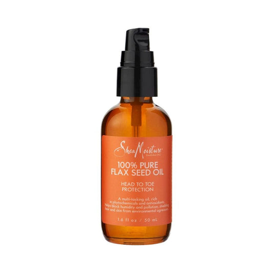 Shea Moisture - 100% Pure Huile De Graine De Lin 50ml - Shea Moisture - Ethni Beauty Market