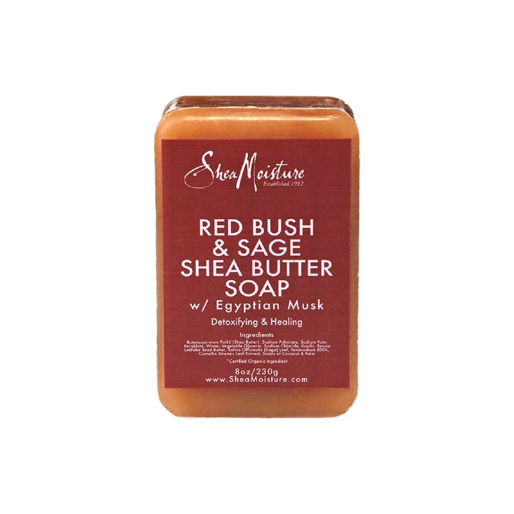 Shea Moisture -  Red Bush & Sage Shea Butter - Savon hydratant "egyptian musk" - 230g - Shea Moisture - Ethni Beauty Market