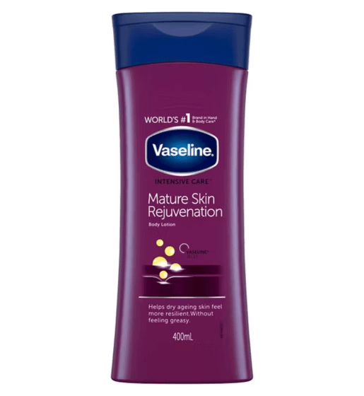 Vaseline intense  - Lotion Corporelle Pour Peau Mature et  Vieillissante "Mature Skin Rejuvenation Body Lotion" 400ml - vaseline - Ethni Beauty Market