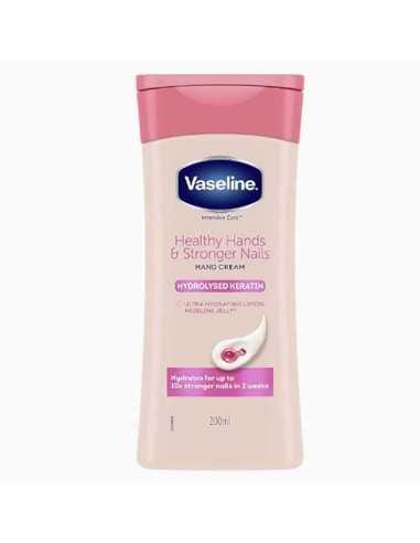 Vaseline - Soins intensifs Des Ongles plus forts et des Mains saines "Intense Care Healthy Hands Stronger Nails Cream" - 200 ml - vaseline - Ethni Beauty Market