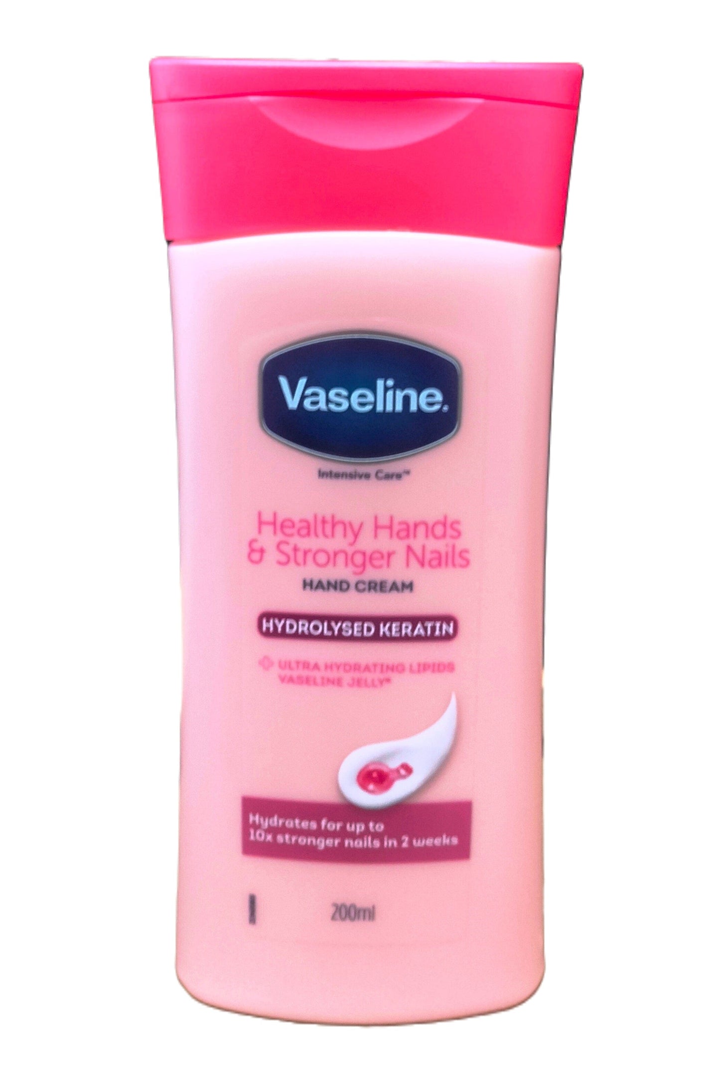 Vaseline - Soins intensifs Des Ongles plus forts et des Mains saines "Intense Care Healthy Hands Stronger Nails Cream" - 200 ml - vaseline - Ethni Beauty Market