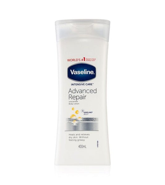 Vaseline - lotion hydratante pour le corps " Intensive Care Advanced Repair Unscented Body Lotion" - 400 ml - vaseline - Ethni Beauty Market