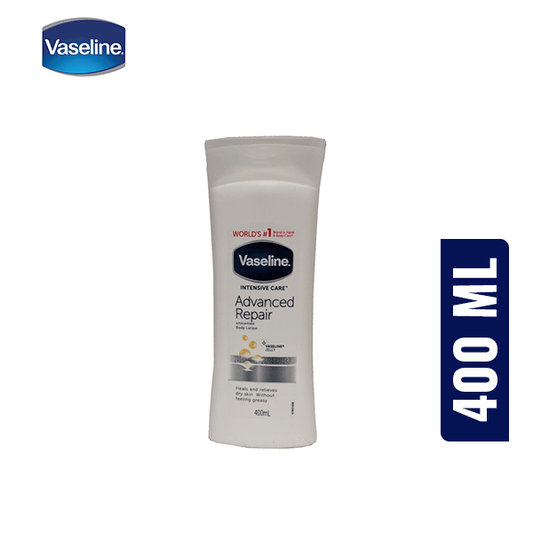 Vaseline - lotion hydratante pour le corps " Intensive Care Advanced Repair Unscented Body Lotion" - 400 ml - vaseline - Ethni Beauty Market