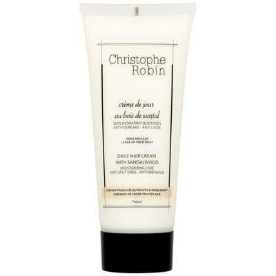 Christophe Robin - Crème De Jour Au Bois De Santal, Soin Hydratant Quotidien, Anti-Fourches, Anti-Casse Sans Rinçage 100ml - Christophe Robin - Ethni Beauty Market