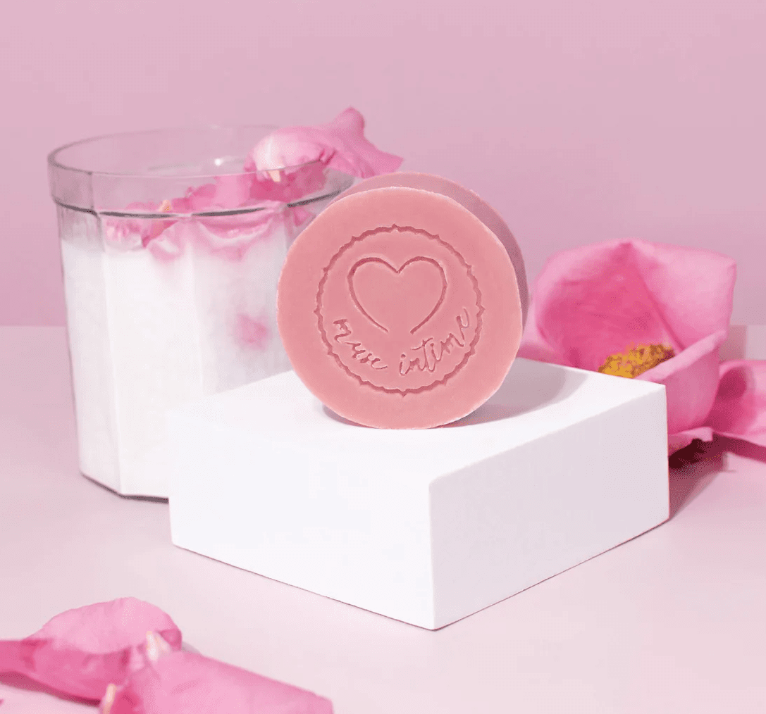 Musc Intime - Savon masque purificateur bio "rose musquée" - 100g - Musc Intime - Ethni Beauty Market